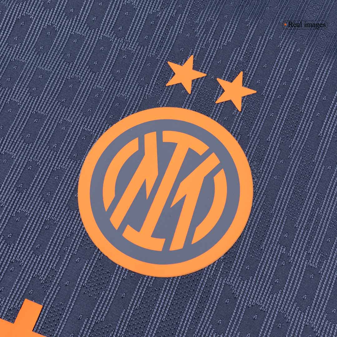 Męska Koszulka Trzecia Wyjazdowa Inter Milan Wersja Piłkarska 2025/26 - Slim Fit