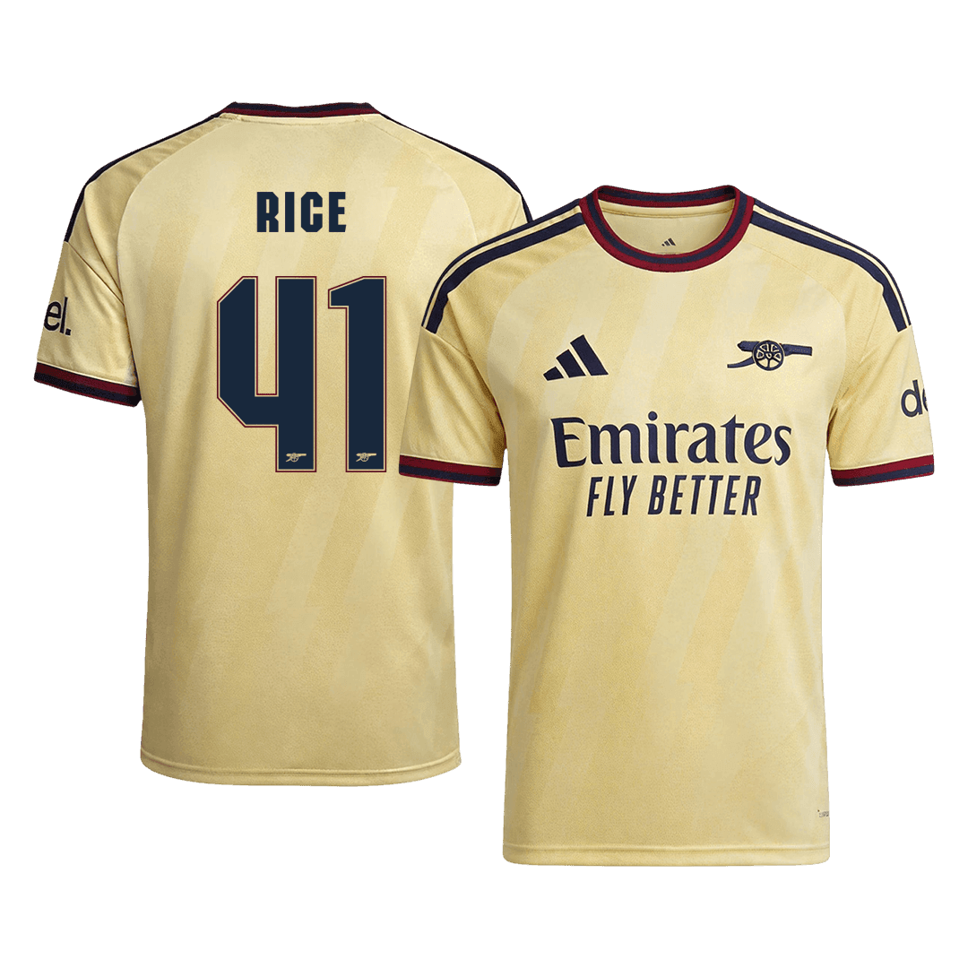 Męska trzecia koszulka Arsenalu 2026/27 – RICE #41 (wersja zawodnicza, UCL)