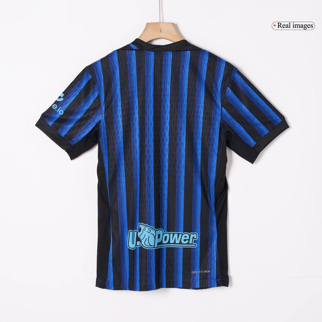 Męska Koszulka Domowa Inter Milan THURAM #9 Wersja Piłkarska 2025/26 - Slim Fit - Topowe Koszulki Pilkarskie Sklep Internetowy