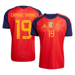 Męska koszulka Hiszpanii Champion Edition domowa LAMINE YAMAL #19 - Mundial 2026