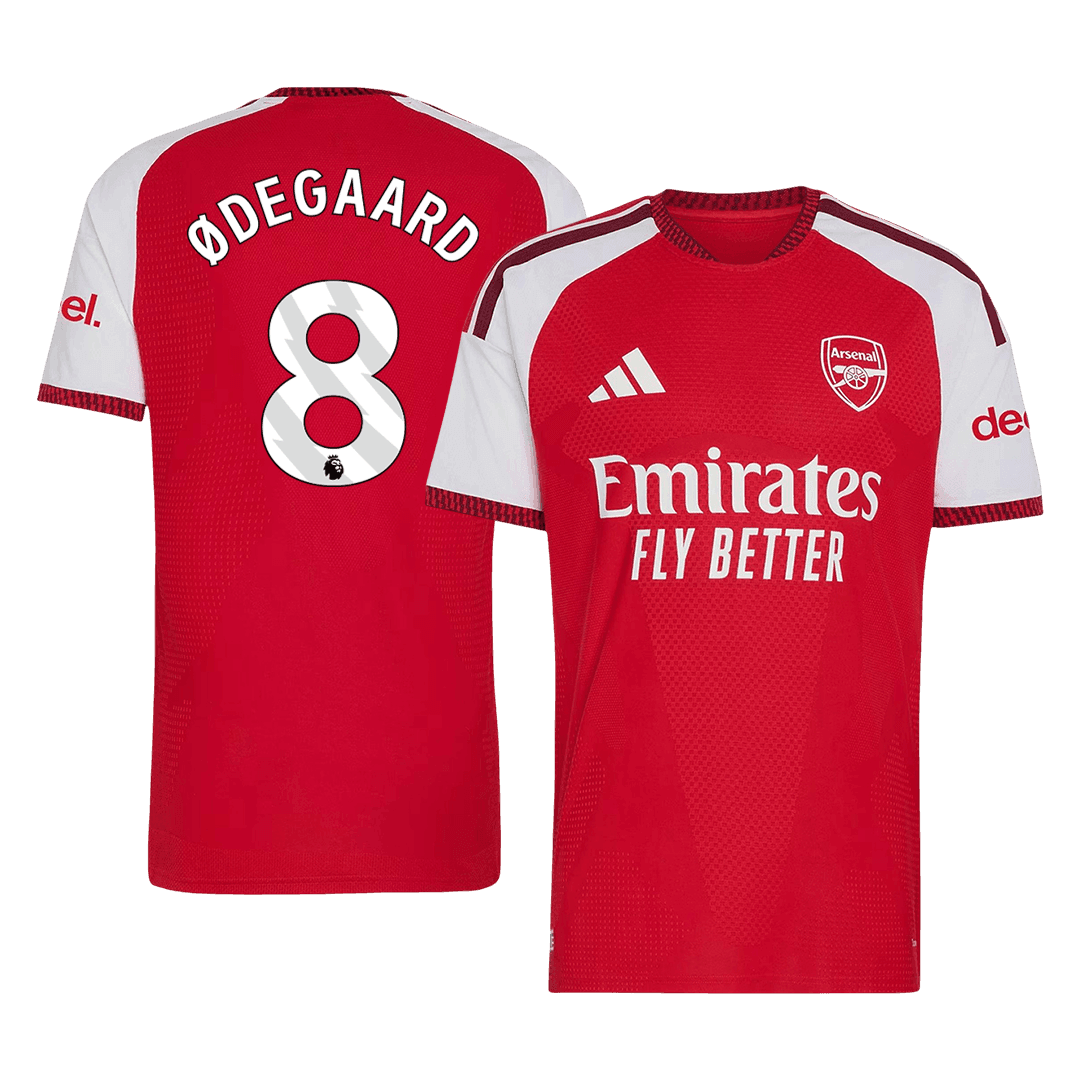 Męska domowa koszulka Arsenalu 2026/27 – ØDEGAARD #8 (wersja zawodnicza)