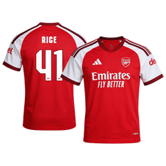 Męska domowa koszulka Arsenalu 2026/27 – RICE #41 (UCL)