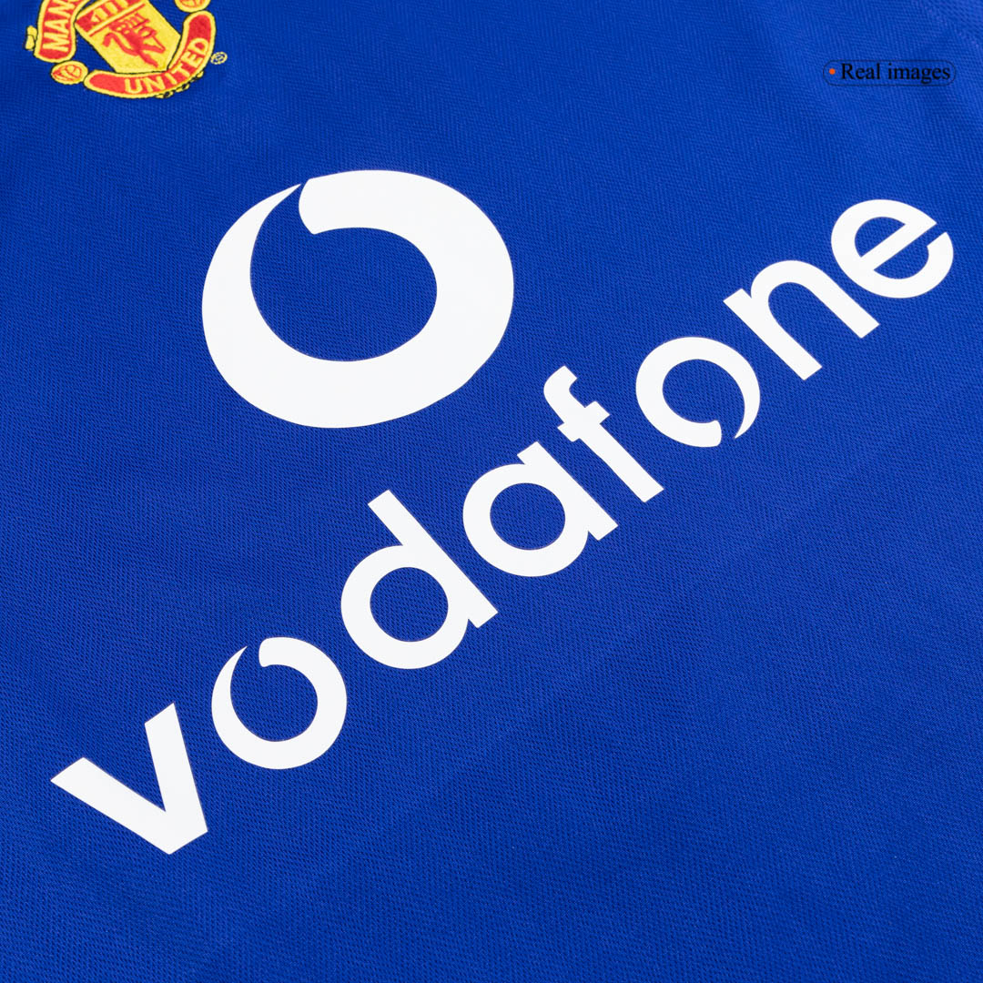 Męska Koszulka Retro Wyjazdowa Manchester United 2005/06