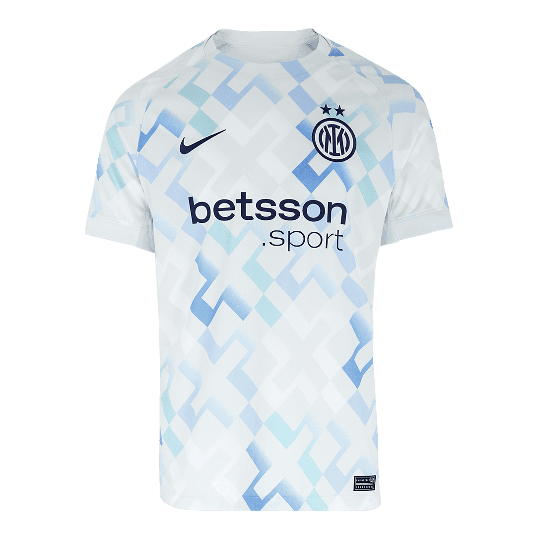 Męska Koszulka Wyjazdowa Inter Milan DUMFRIES #2 2025/26 - Topowe Koszulki Pilkarskie Sklep Internetowy