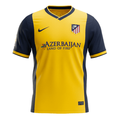 Męska Koszulka Retro Wyjazdowa Atletico Madrid 2013/14