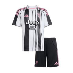 Dziecięcy Zestaw Domowy Juventus (Koszulka+Spodenki) 2025/26 - Topowe Koszulki Pilkarskie Sklep Internetowy