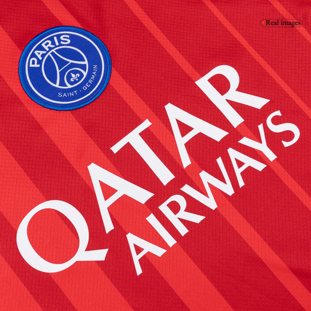 Męska Koszulka Trzecia Wyjazdowa PSG Długi Rękaw 2025/26