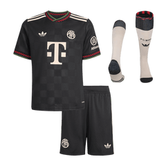 Dziecięcy Zestaw Trzecia Wyjazdowa Bayern Munich (Koszulka + Spodenki + Skarpety) 2025/26