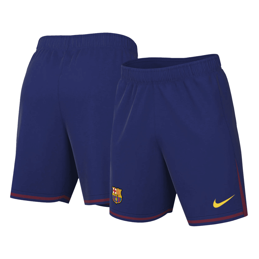 Męskie Spodenki Domowe FC Barcelona 25/26 - Topowe Koszulki Pilkarskie Sklep Internetowy