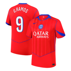 Męska Koszulka Trzecia Wyjazdowa PSG G.RAMOS #9 2025/26