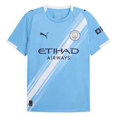 Męska Koszulka Domowa Manchester City 2025/26 - Topowe Koszulki Pilkarskie Sklep Internetowy