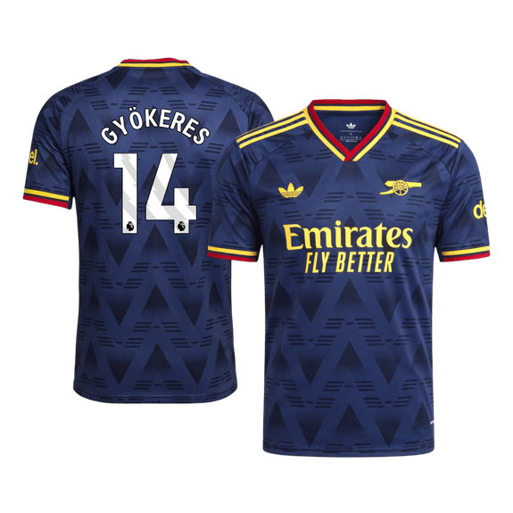 Męska koszulka Arsenalu wyjazdowa GYÖKERES #14 wersja zawodnicza 2026/27