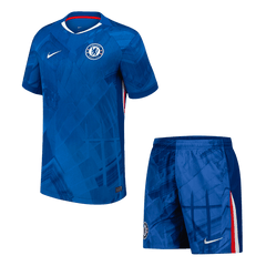 Męski Zestaw Domowy Chelsea (Koszulka+Spodenki) 2025/26 - Topowe Koszulki Pilkarskie Sklep Internetowy