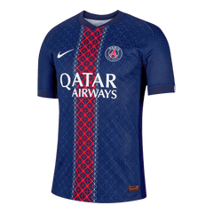 Męska Koszulka Domowa PSG HAKIMI #2 Wersja Piłkarska 2025/26 - Slim Fit