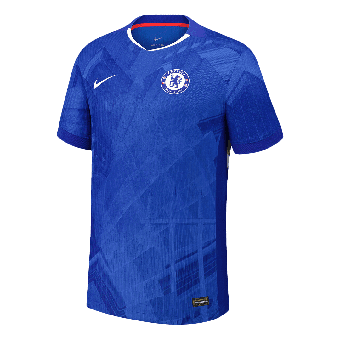 Męska Koszulka Domowa Chelsea Wersja Piłkarska 2025/26 - Slim Fit - Topowe Koszulki Pilkarskie Sklep Internetowy