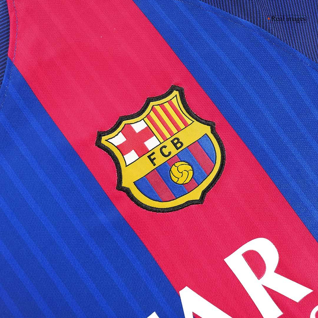 Koszulka Retro Domowa Barcelona 2016/17 - Topowe Koszulki Pilkarskie Sklep Internetowy