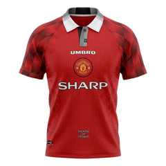 Męska Koszulka Retro Domowa Manchester United 1996/97
