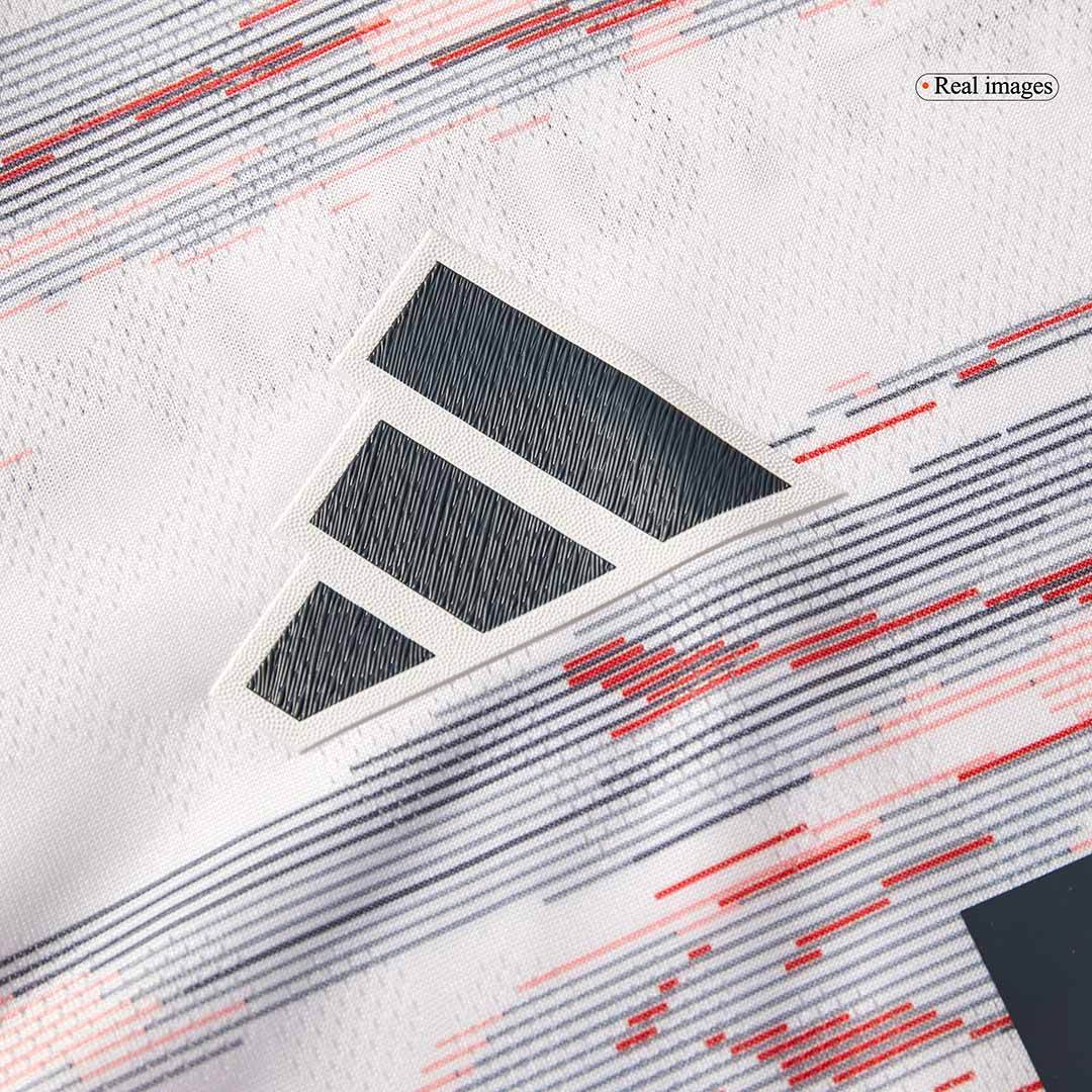 Męska Koszulka Wyjazdowa Bayern Munich UPAMECANO #2 Wersja Piłkarska 2025/26 - Slim Fit - Topowe Koszulki Pilkarskie Sklep Internetowy