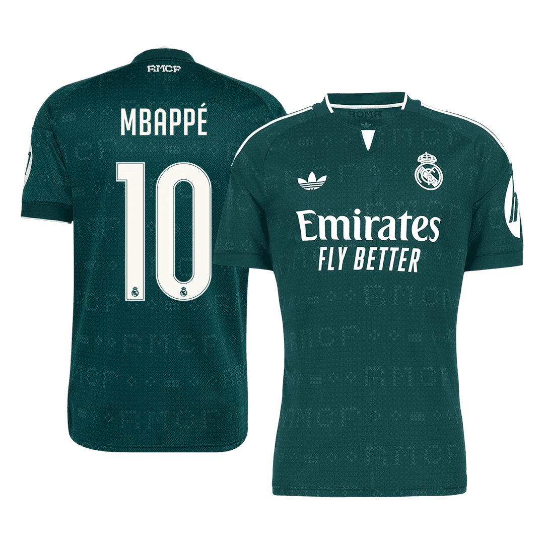 Męska wyjazdowa koszulka Realu Madryt 2026/27 – MBAPPÉ #10
