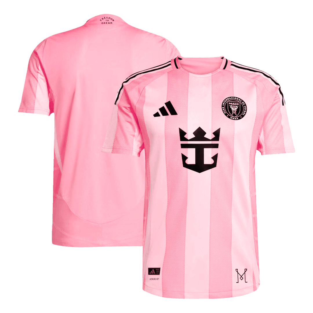 Męska Koszulka Piłkarska Wersja Zawodnika Inter Miami CF Domowa 2025 - Slim Fit - Topowe Koszulki Pilkarskie Sklep Internetowy
