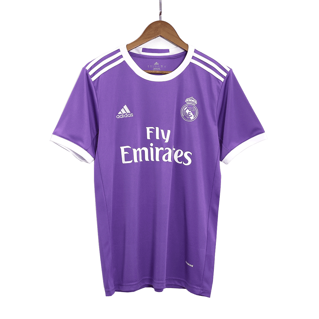 Męska Koszulka Retro Wyjazdowa Real Madrid RONALDO #7 2016/17 - Topowe Koszulki Pilkarskie Sklep Internetowy