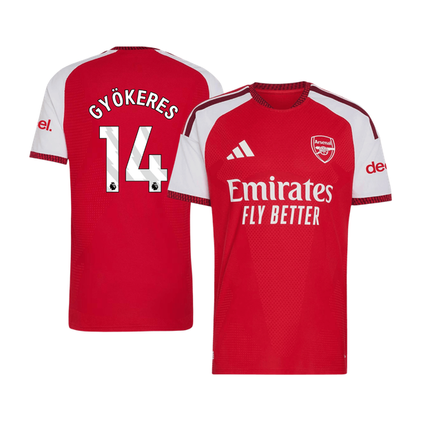 Męska koszulka Arsenalu domowa GYÖKERES #14 wersja zawodnicza 2026/27