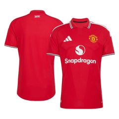 Męska Koszulka Domowa Manchester United Wersja Piłkarska 2026/27 - Slim Fit