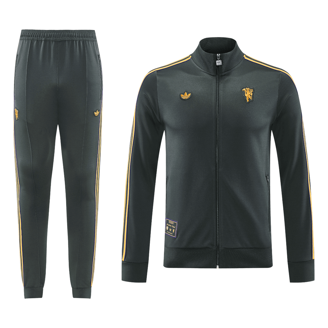 Męski Zestaw Treningowy Manchester United (Kurtka+Spodnie) 2025/26