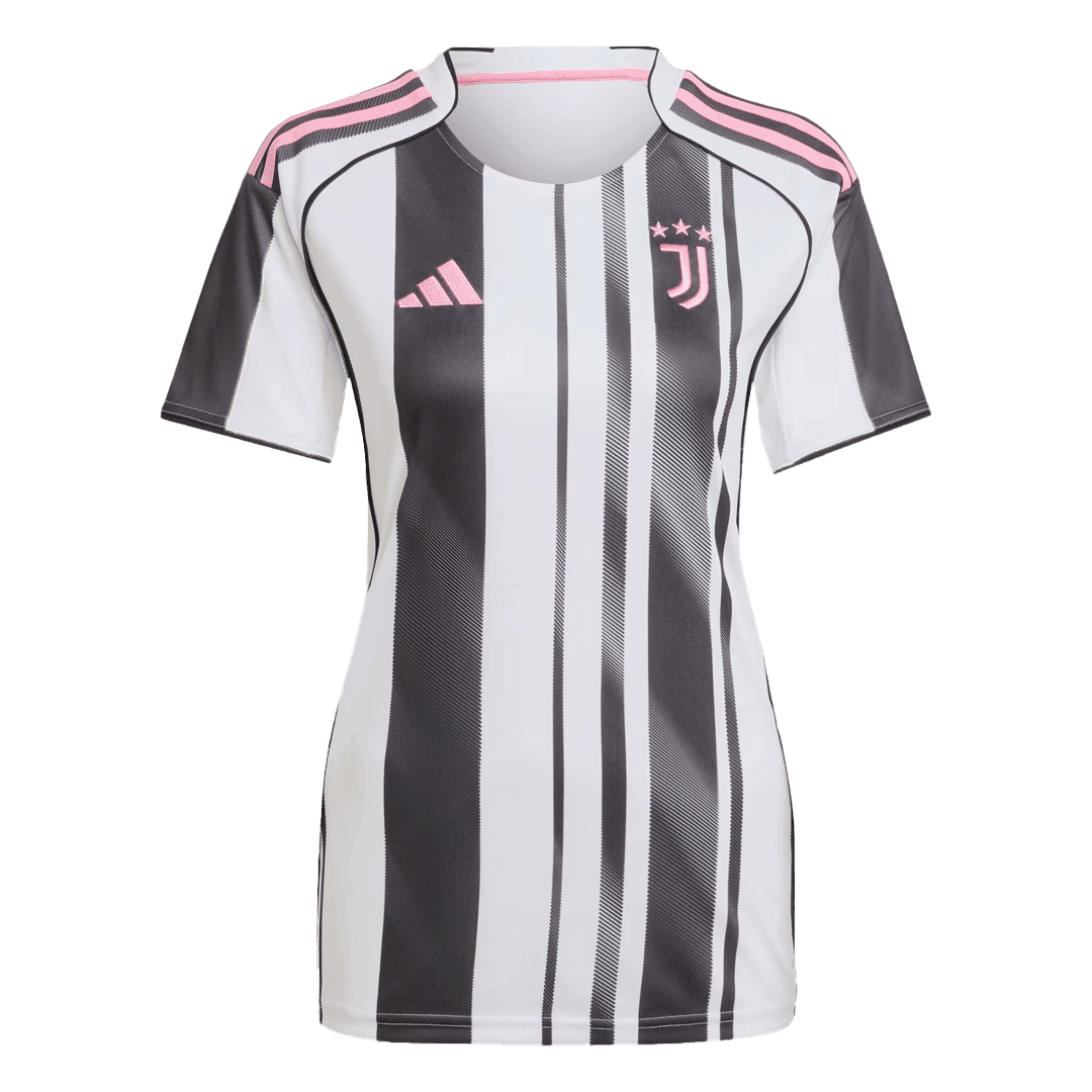 Damska Koszulka Domowa Juventus 2025/26 - Topowe Koszulki Pilkarskie Sklep Internetowy
