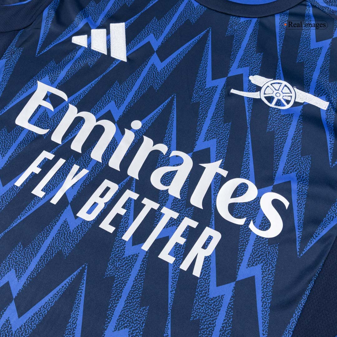 Męska Koszulka Wyjazdowa Arsenal 2025/26 z Długim Rękawem