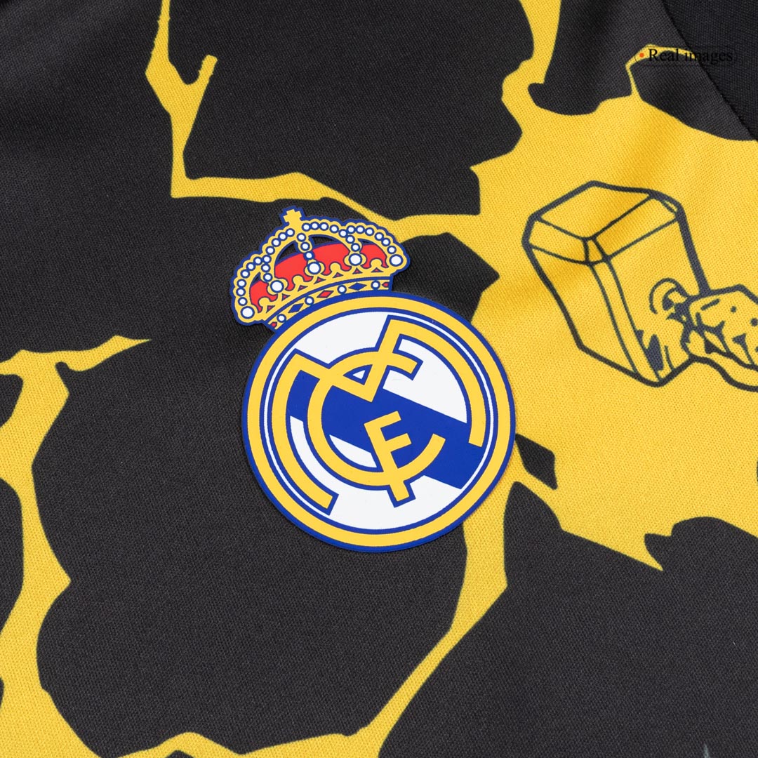 Męska Koszulka Real Madrid Edycja Specjalna 2025/26 z Długim Rękawem – Czarna
