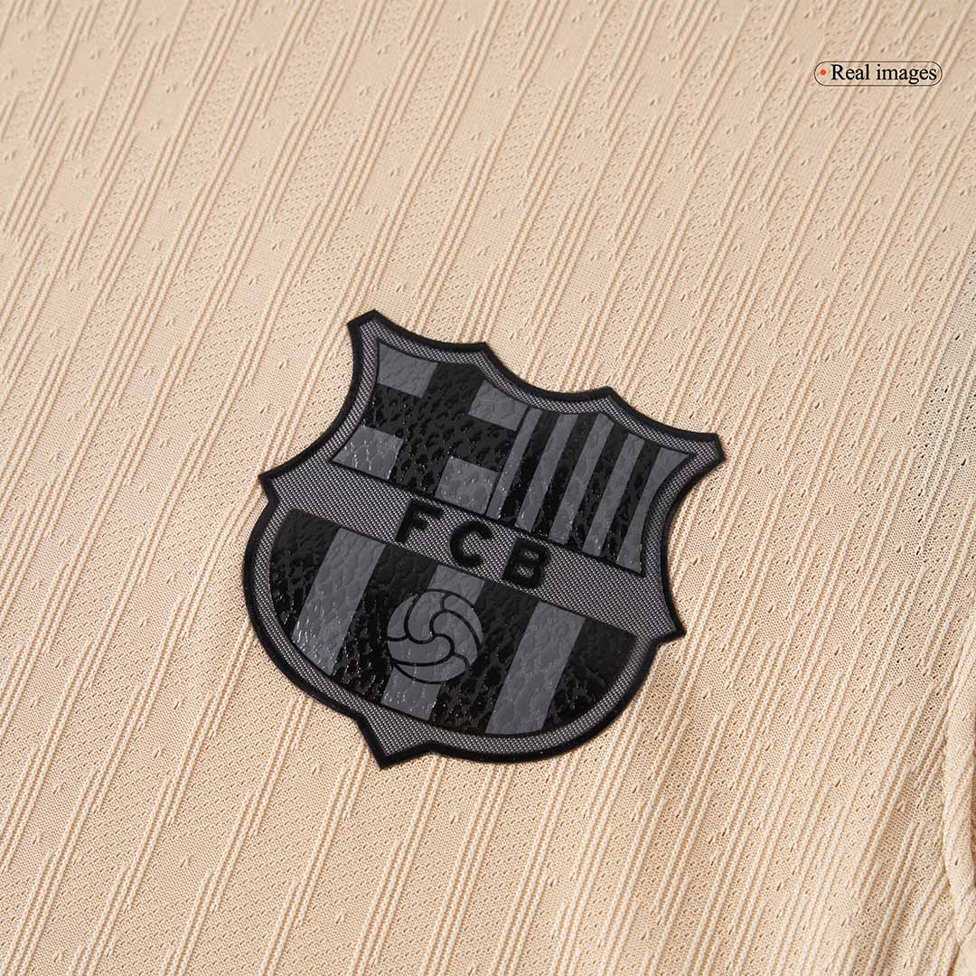 Męska Koszulka Wyjazdowa Barcelona ROONY #19 Wersja Piłkarska 2025/26 - UCL - Slim Fit