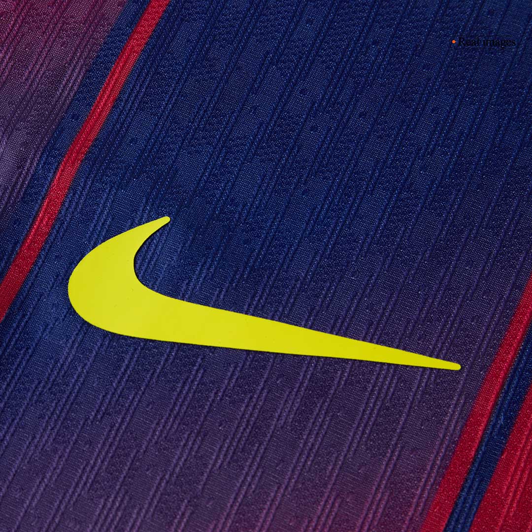 Męska Koszulka Domowa Barcelona ROONY #19 Wersja Piłkarska 2025/26 - UCL - Slim Fit