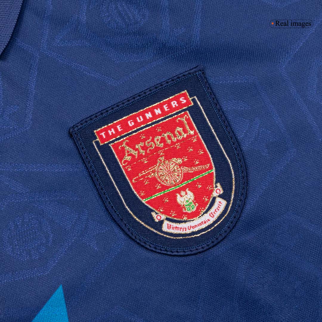 Męska Koszulka Retro Wyjazdowa Arsenal 1995