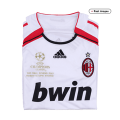 Męska koszulka retro AC Milan 2006/07 wyjazdowa - UCL - Topowe Koszulki Pilkarskie Sklep Internetowy