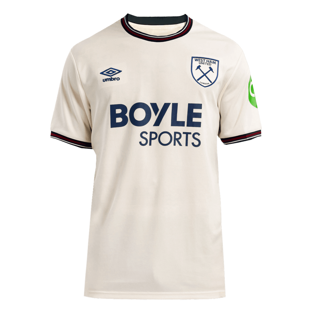 Męska Koszulka Wyjazdowa West Ham United 2025/26 - Topowe Koszulki Pilkarskie Sklep Internetowy