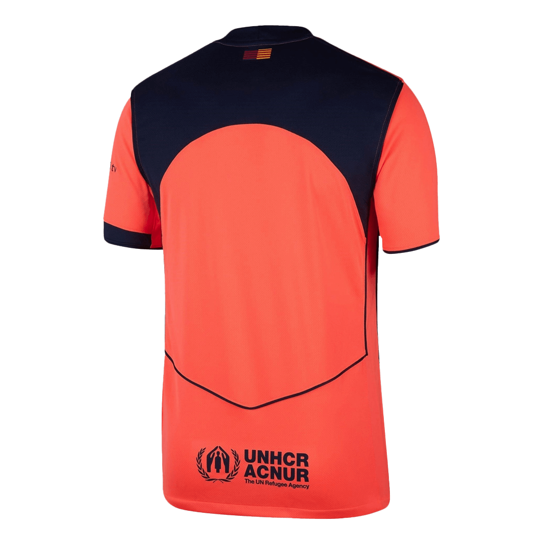 Męski Zestaw Trzecia Wyjazdowa Barcelona (Koszulka+Spodenki) 2025/26