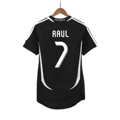 Męska Koszulka Retro Wyjazdowa Real Madrid RAUL #7 2006/07 - Topowe Koszulki Pilkarskie Sklep Internetowy