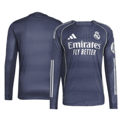 Męska Koszulka Wyjazdowa Real Madrid Wersja Piłkarska 2025/26 - Slim Fit