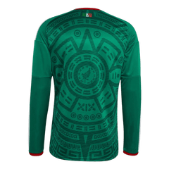 Męska Koszulka Domowa Mexico 2026 z Długim Rękawem - World Cup
