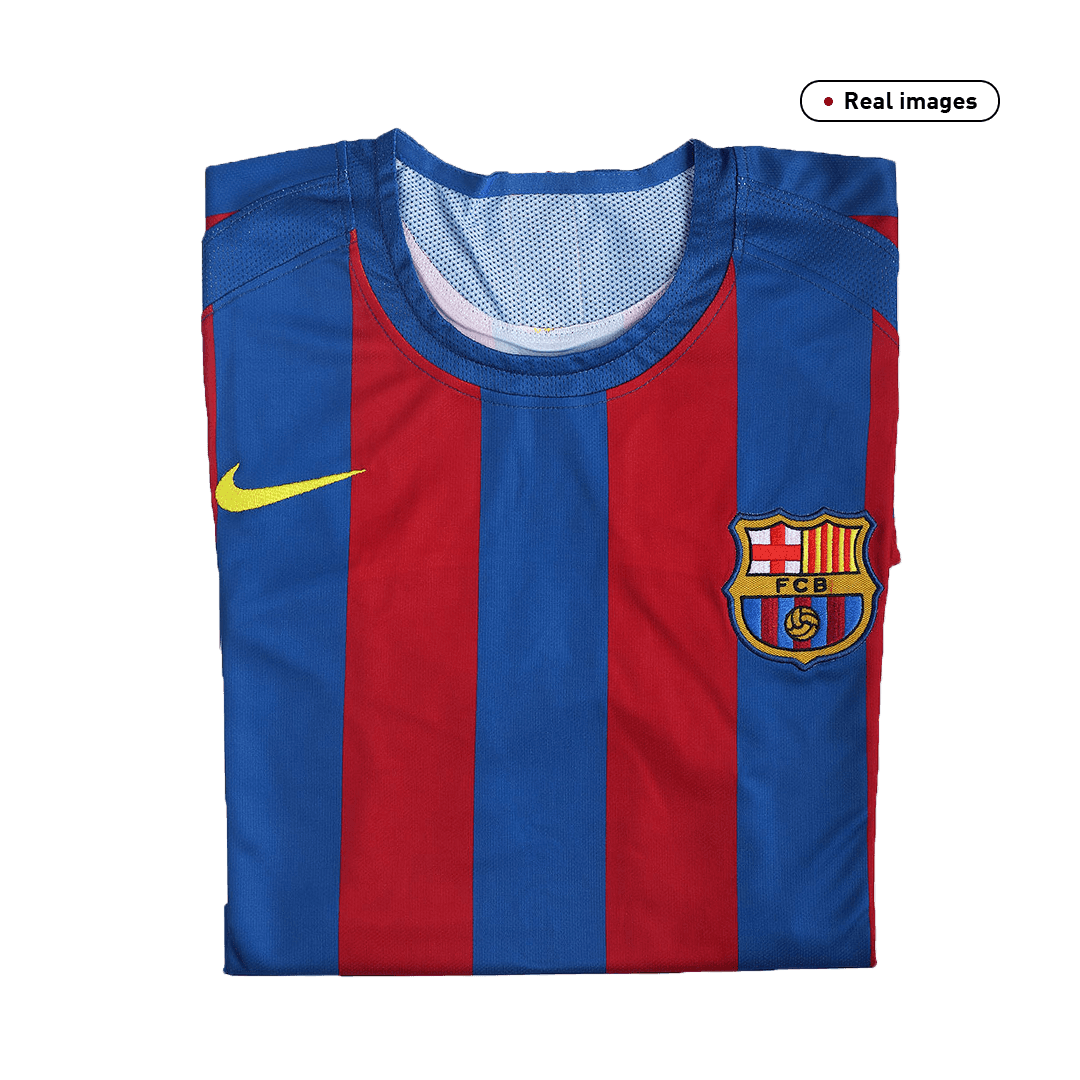 Koszulka Retro Domowa Barcelona MESSI #30 2005/06 - UCL Final - Topowe Koszulki Pilkarskie Sklep Internetowy