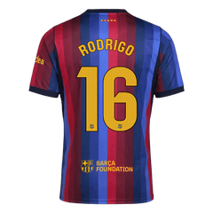 Męska domowa koszulka FC Barcelony 2026/27 – RODRIGO #16