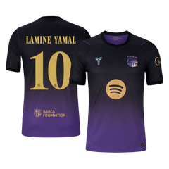 Męska wyjazdowa koszulka FC Barcelony 2026/27 – LAMINE YAMAL #10 (wersja zawodnicza, UCL)