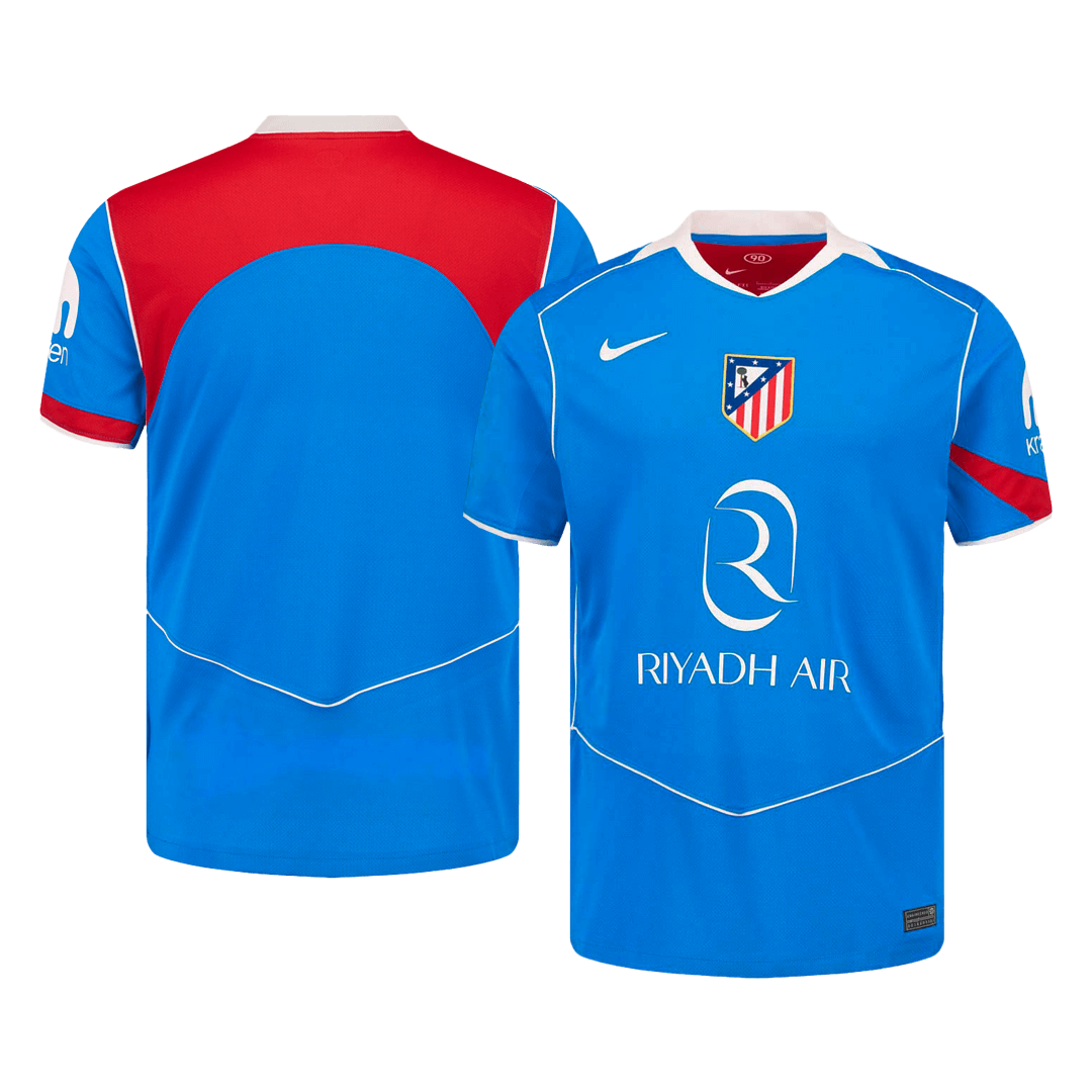Męski Zestaw Trzecia Wyjazdowa Atletico Madrid (Koszulka+Spodenki) 2025/26