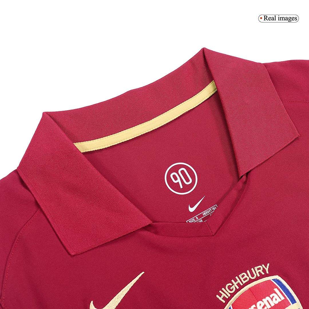 Męska Koszulka Retro Domowa Arsenal 2005/06 - Topowe Koszulki Pilkarskie Sklep Internetowy