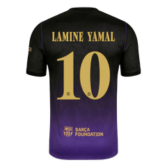 Męska wyjazdowa koszulka FC Barcelony 2026/27 – LAMINE YAMAL #10 (UCL)