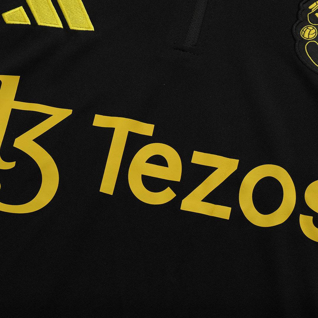 Męski Zestaw Treningowy Manchester United (Kurtka+Spodnie) 2025/26 - Topowe Koszulki Pilkarskie Sklep Internetowy