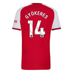 Męska koszulka Arsenalu domowa GYÖKERES #14 wersja zawodnicza 2026/27