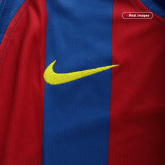 Koszulka Retro Domowa Barcelona 2005/06 - UCL - Topowe Koszulki Pilkarskie Sklep Internetowy
