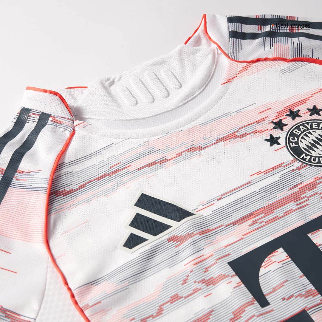 Męska Koszulka Wyjazdowa Bayern Munich OLISE #17 Wersja Piłkarska 2025/26 - Slim Fit - Topowe Koszulki Pilkarskie Sklep Internetowy
